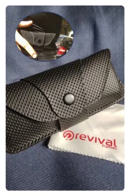 Revival Frames Kemere Takmalı Kılıf Deri Silme Bezi Hediyeli (Gözlük Dahil Değildir)