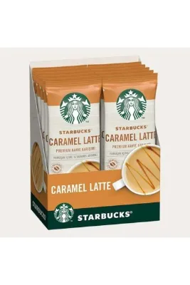 Starbucks Caramel Latte 10 Adet 10x21,5 gr 215 gr