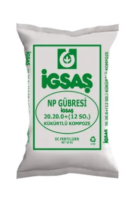 İGSAŞ 20.20.0 Kompoze Gübre – Taban Gübresi 50 Kg