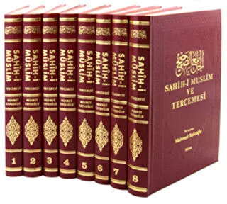 Sahih-i Muslim ve Tercemesi 8 Cilt Takım