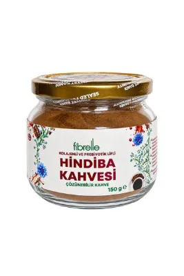 Fibrelle Kolajenli ve Prebiyotik Lifli Hindiba Kahvesi 150 g Kavanoz
