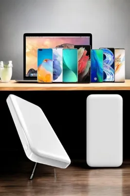 BOMER Kablo Derdine Son! Ultra İnce 5000 mAh MagSafe Kablosuz Powerbank