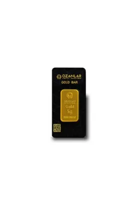 OZANLAR GOLD 5 gr 24 Ayar Ozanlar Külçe Altın