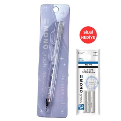 Tombow Shimmer Versatil Kalem Seti 05 mm Şeffaf