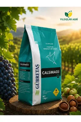 GÜBRETAŞ Calsimagsi 1Kg (Kalsiyum Magnezyum ve Azot İçerikli Suda Çözünür Toz Gübre)