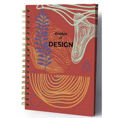 Denden 17 x 24 Redactar Kırmızı Butik Defter