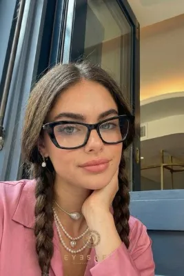 Eyesofia Occhiali Vintage Kadın Siyah Çerçeveli Blue Block Mavi Işık Filtreli Gözlük