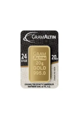 İar 20 gr 24 Ayar 995 Milyem Gram Altın