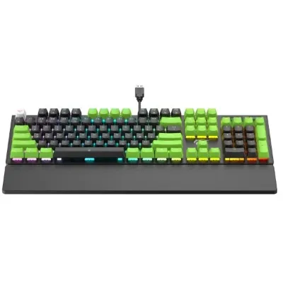 Havit Gamenote KB926L-TUR Mekanik RGB Mavi Switch Kablolu Oyuncu Klavyesi - Siyah
