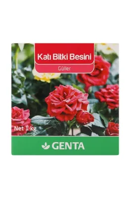 Genta Güller İçin Katı Bitki Besini Gübre 1 kg