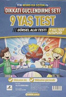 Adeda Yayınları Adeda DGS Dikkati Güçlendirme Seti 9 Yaş Test Görsel Algı Testi