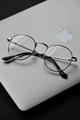 LOOKUP HARRY- Mavi Işık Korumalı Gözlük Optik Uyumludur Camları Değişebilir Harry Potter Unisex Gümüş