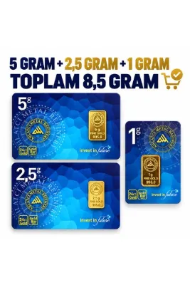 Ahlatcı 24 Ayar-8.5 Gram Külçe Altın