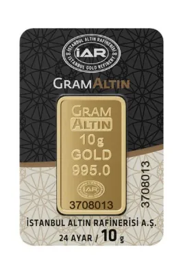 Harem Altın 10 gr IAR Gram Külçe Altın HRM7913