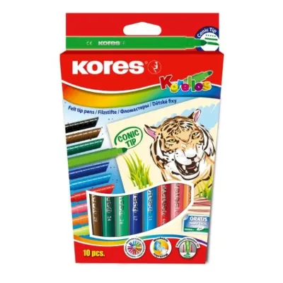 Kores Jumbo Keçeli Kalem 12'li 29043