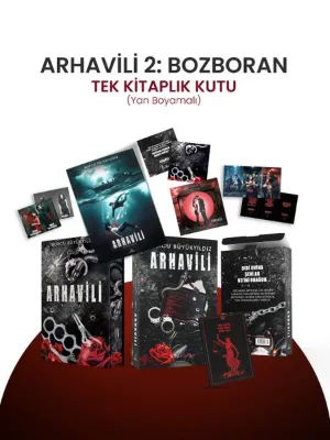 Arhavili 2 - Bozboran - Tek Kitaplık Kutu Yan Boyamalı