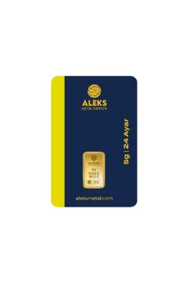 aga kulche AgaKulche 24 Ayar 5 Gram 995 AMR Külçe Altın
