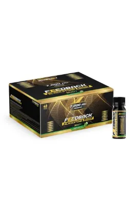 Feedback Nutrition Black Stone Pre-workout 60 Ml*24 Shot Yeşil Elma Aromalı 48 Servis