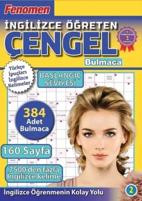 Fenomen İngilizce Öğreten Çengel Bulmaca İleri Seviye 2