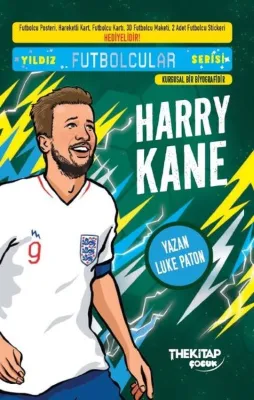 Harry Kane Kitabı ve Koleksiyonu! Yıldız Futbolcular Serisi