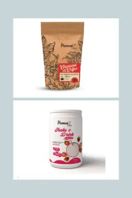 hommvita Homm Vita guarana granül kahve ve Homm Vita Shake & Drınk diyet yerine geçen gıda ikisi bir arada