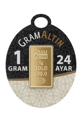 Harem Altın 1 Gr 24 Ayar Gram Külçe Altın