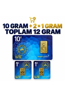 Ahlatcı 24 Ayar-12 Gram Külçe Altın