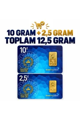 Ahlatcı 24 Ayar-12.5 Gram Külçe Altın