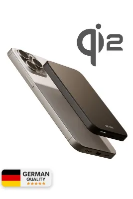 woyax Magsafe Powerbank 5000 mAh QI2 20W Hızlı Taşınabilir Şarj Cihazı Batarya Iphone 11 12 13 14 15 16 17