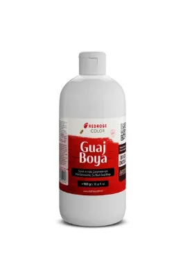 Red Rose Beyaz Guaj Boya 500gr Sanatçılar, Öğrenciler, Yeni Başlayanlar İçin