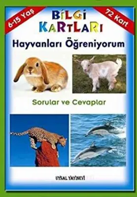 Bilgi Kartları - Hayvanları Öğreniyorum
