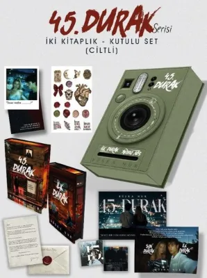 45.Durak Serisi Seti - 2 Kitap Takım - Kutulu