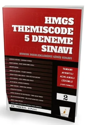 HMGS Themiscode 5 Deneme Sınavı - Hukuk Mesleklerine Giriş Sınavı