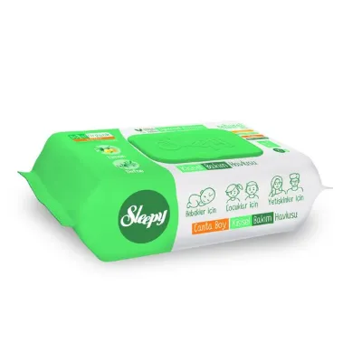 Sleepy Kişisel Bakım Havlusu Natural 25'li