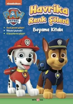 Paw Patrol - Havrika Renk Şöleni Boyama Kitabı