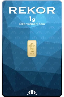 REKORALTIN 1 GRAM 24 AYAR KÜLÇE ALTIN