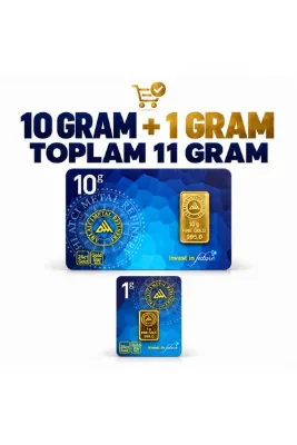 Ahlatcı 24 Ayar-11 Gram Külçe Altın