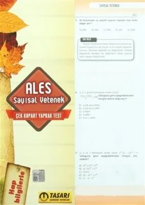 ALES Çek Kopart Yaprak Test - Sayısal Yetenek
