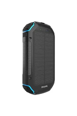 Philips Dlp7725N/00 10.000Mah Solar Powerbank 2Xusb-A Output, Usb-C Input/Output, Microusb Giriş