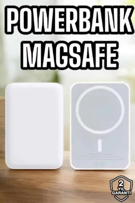 UCUZTEKNO Magsafe Kablosuz Batarya Yüksek Performanslı Manyetik Tasarım Hızlı Şarj