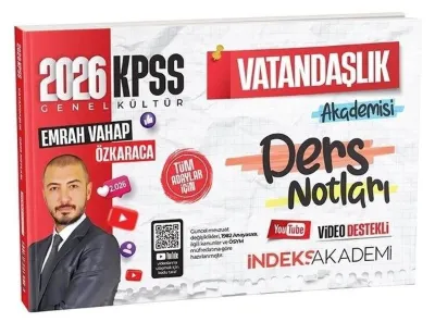 2026 KPSS Vatandaşlık Akademisi Video Ders Notları