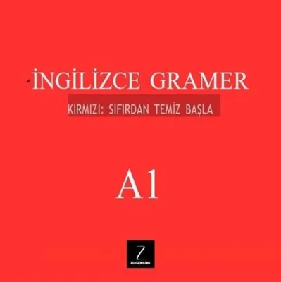 İngilizce Gramer A1 - Kırmızı: Sıfırdan Temiz Başla