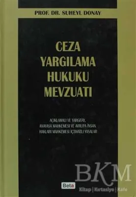 Ceza Yargılama Hukuku Mevzuatı