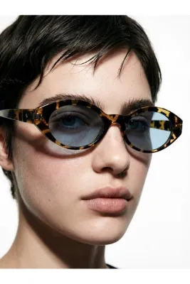 Bilge Karga Valery Tortoise Blue Güneş Gözlüğü