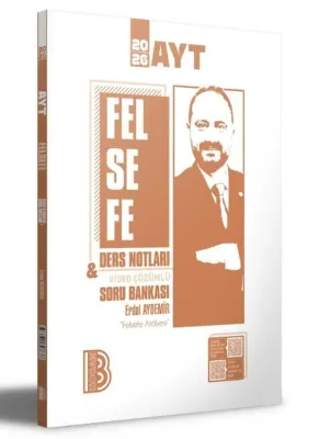 2026 AYT Felsefe Ders Notları ve Tamamı Video Çözümlü Soru Bankası