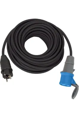 Brennenstuhl Premium Camping Serisi CEE Extension 230V IP44 Lisanslı 25m Uzatma Kablo H07RN-F 3G2.5