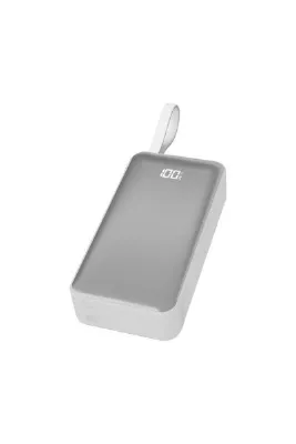 S-LINK G350 10000mAh PD35W+QC30W-HSC22,5W Beyaz LCD Taşınabilir Pil Şarj Cihazı Powerbank