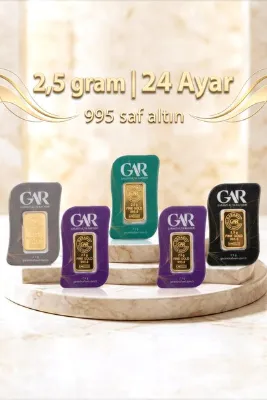 ANTICOGOLD 2‚5 Gram Külçe Altın 24 Ayar