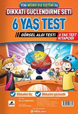 Adeda Yayınları Adeda DGS Dikkati Güçlendirme Seti 6 Yaş Test Görsel Algı Testi