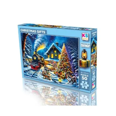 Ks Games Puzzle 50 Parça Christmas Gifts
